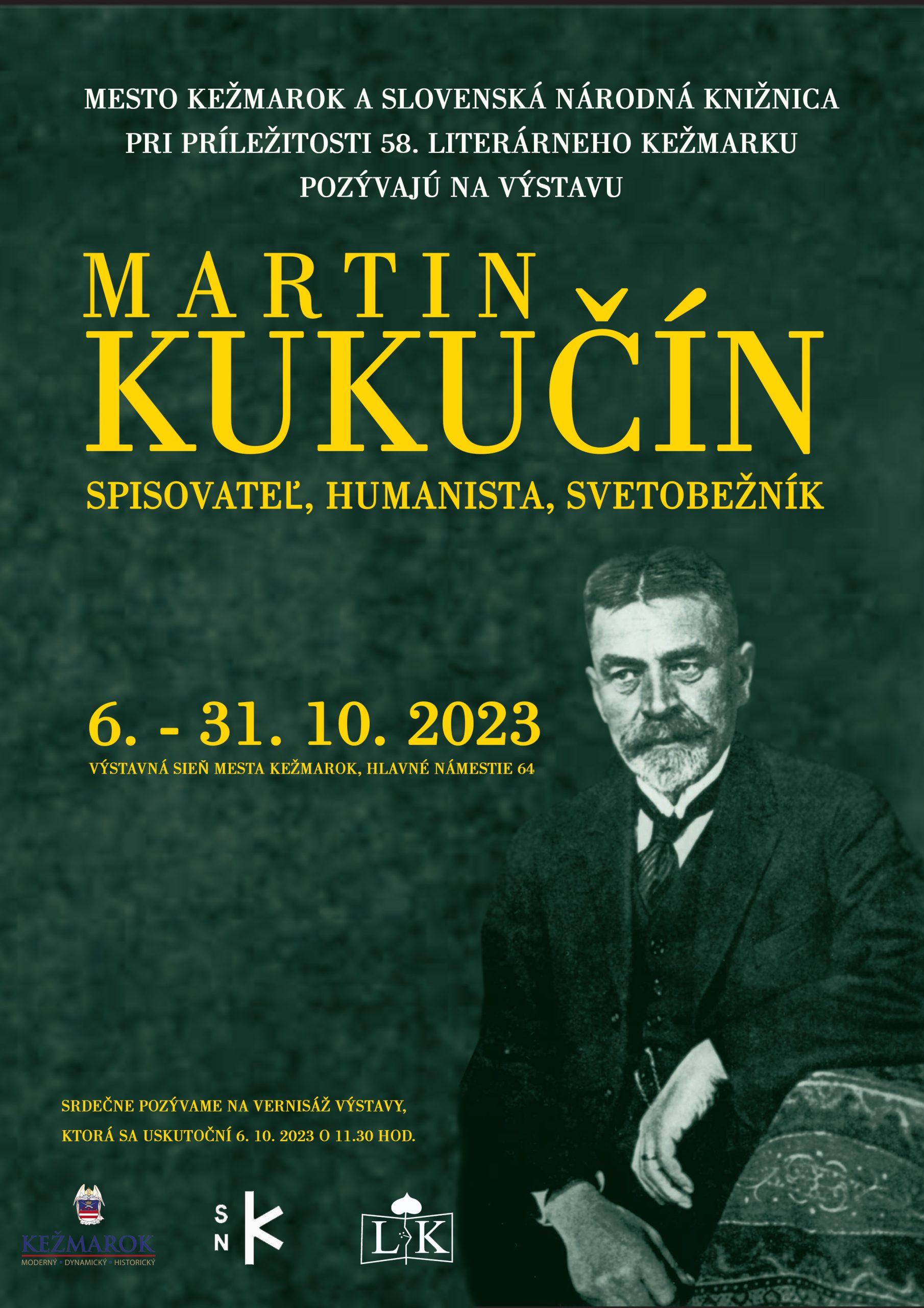 Výstava Martin Kukučín Visit Kežmarok